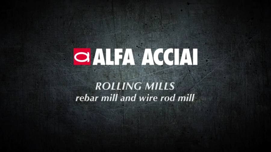 Alfa Acciai rolling mills: rebars and wire rod 