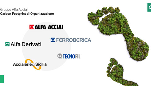 Organizational Carbon Footprint: all the companies of the Group are now certified